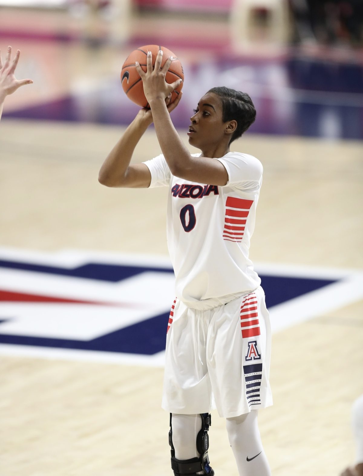 Coach Bre Workman playing at University of Arizona